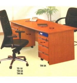 Meja Kantor tanpa laci Aditech TD 18
